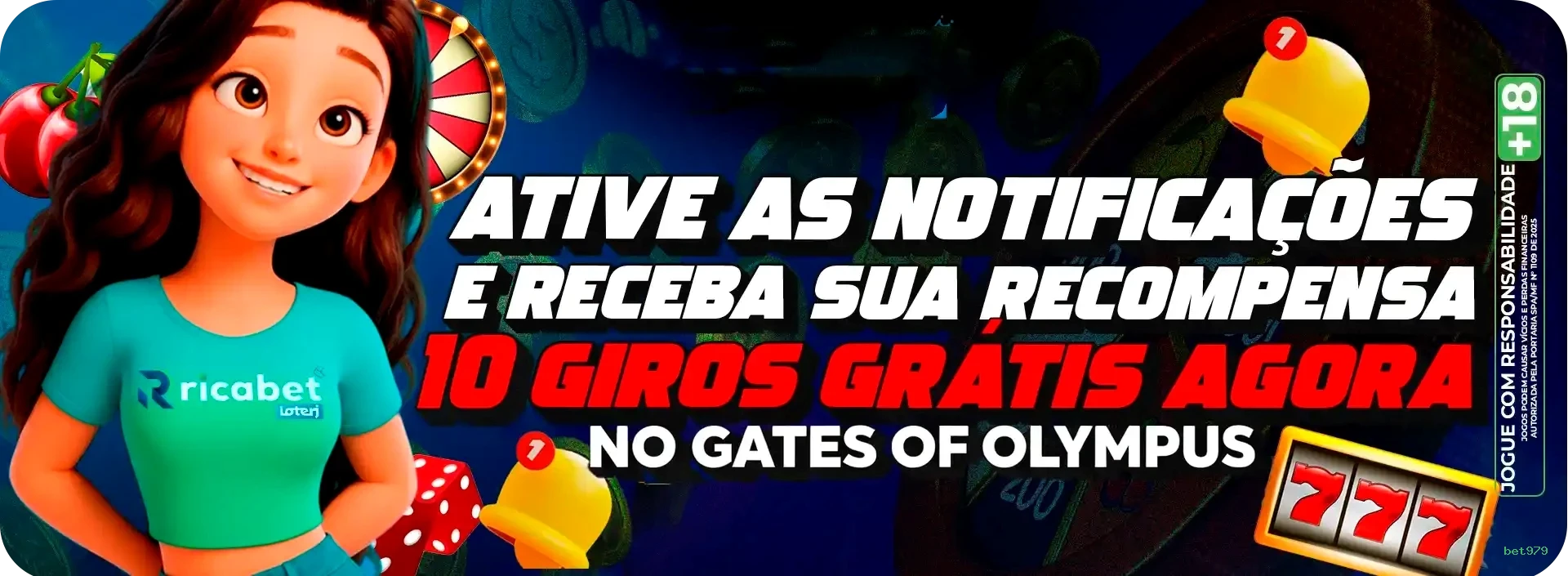 Imagem promocional da experiência de game da bet979